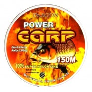 Лісочка на вудлище, DrAGON Power Carp мультиколор, 150м, перетин 0,20мм